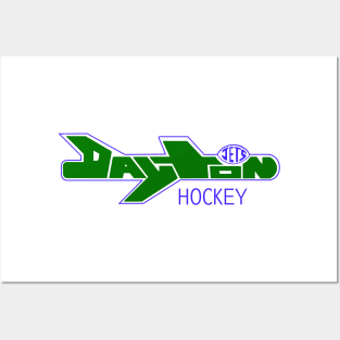 Defunct Dayton Jets Hockey 1987 Posters and Art